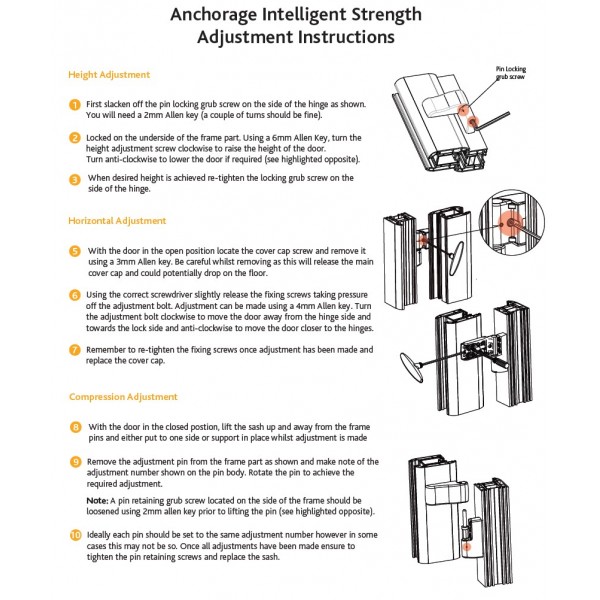 Anchorage Intelligent Strength Lift Off Flag Door Hinge